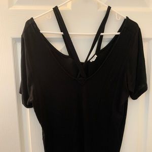 Women’s strap V Neck